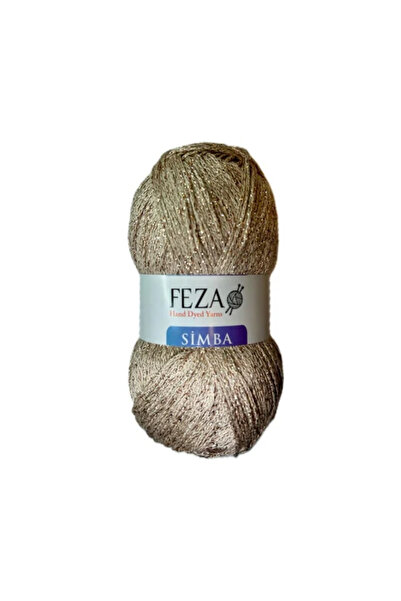 FEZA GROUP Feza Simba Silvery Bamboo Hand Knitting Yarn – 100 Gr – 230 m (85% Bamboo 15% Sim)