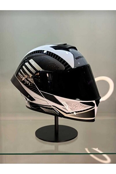 WOSEN güneş gözlüklü çene açılır kask (ŞEFFAF VİZÖRLÜ)