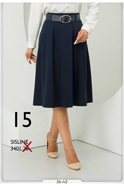 SİSLİNE Kemerli etek