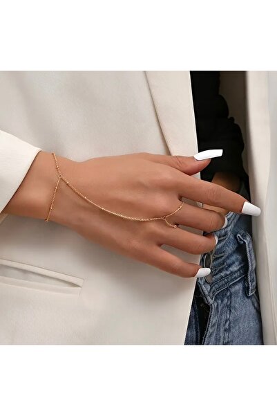 SNGL ACCESSORİES Minimal çelik Şahmeran Bileklik