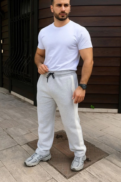 BLACK MODBLACK Velmora Premium Three Thread Winter Cotton Side Trim Thick Bei...