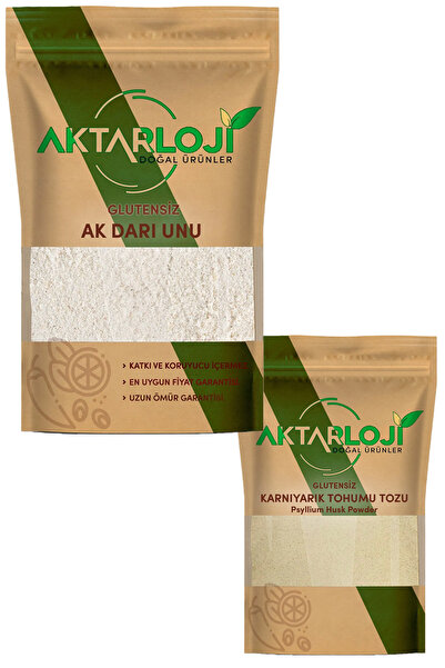aktarloji Glutensiz Darı Ekmeği Seti ( 3 Kg Ak Darı Unu + 50 Gr Karnıyarık To...