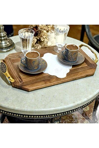 KAF Ahşap Presentation Tray / Walnut