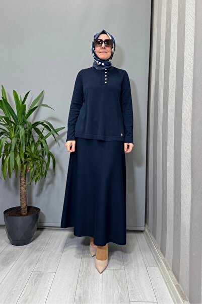 MISS DALIDA Knitwear Set Navy Blue T26K-6018 (T26K-2011)