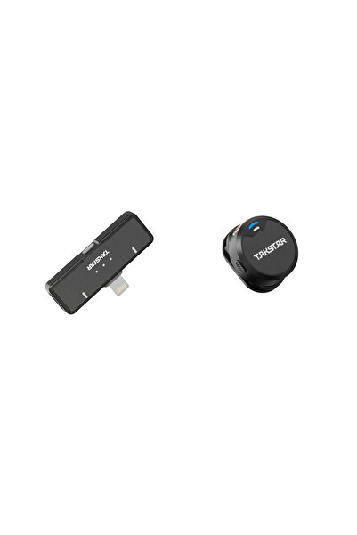 TakStar V2 Kablosuz 2.4Ghz Yaka Mikrofonu ios & Android Uyumlu