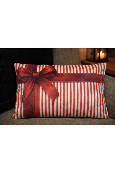 ÖZDAĞ HOME CONCEPT 30X50 Velvet Christmas Throw Pillow Cover |   Double-Sided Digital Printing |   Decorative Pillow Case