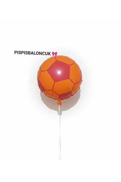 PISPISBALONCUK Galatasaray Temalı Futbol Şeklinde Folyo Balon Taraftar Balonu...