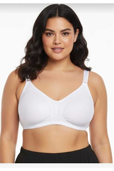 NARIYA Women's Bra Plus Size Cotton D Cup Shaping / Sculpting Combed Cotton Bra Wire Free Unpadded Everyday Comfortable