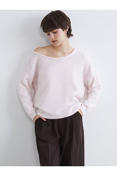 LC Waikiki Create your style with uzg store: pink boat neck Oversized women's...