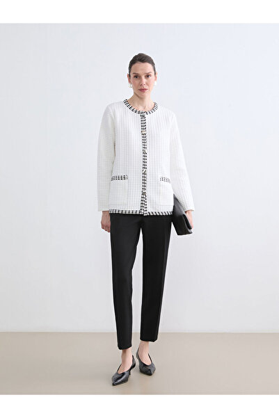 LC Waikiki Black Regular Fit Women's Trousers