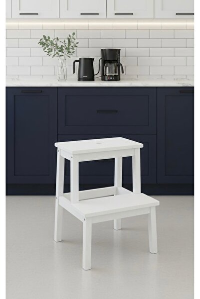 Artistic Wood Tabure Ahşap Basamak