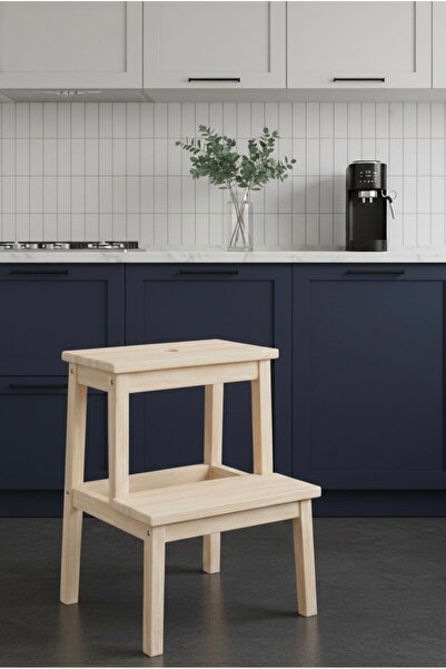 Artistic Wood Tabure Ahşap Basamak