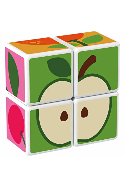 TOHA Magnetic Building Toy Cubes with Fruit Pattern – 6 Pieces Assemble-Creat...