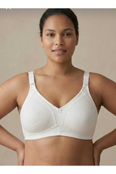 NARIYA Women's Plus Size Cotton D Cup Shaping / Sculpting Combed Cotton Unpadded Wire Free No Cup Maternity Bra