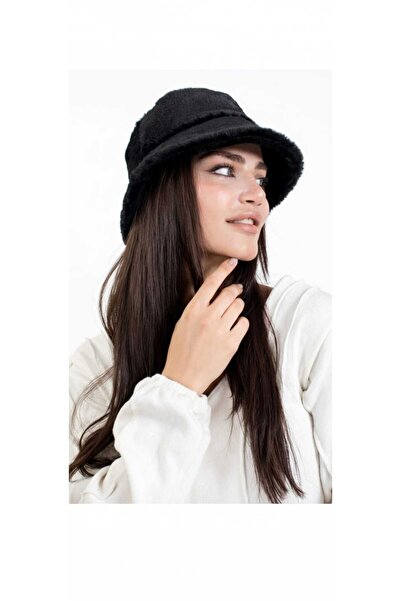 MODA BUCKET TAVŞAN TÜYÜ ŞAPKA