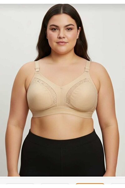 NARIYA Women's Plus Size Bra Shaping / Sculpting Days Comfortable Unpadded C Cup Bra Lace Detailed Underwear