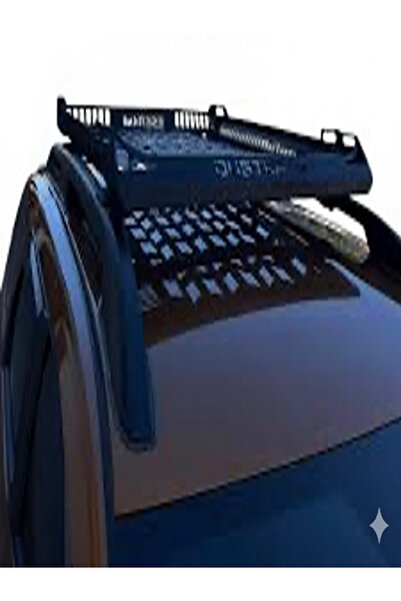 ROAL TUNİNG 100x100 ÜNİVERSAL TÜM ARAÇ UYUMLU LAZER KESİM PASLANMAZ TAVAN SEPETİ