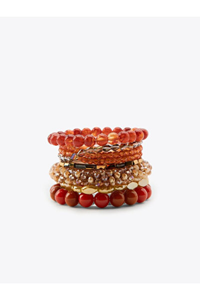 Meva Takı ve Aksesuar مجموعة أساور مرنة من ثمانية قطع من مجموعة I Mev'Antik