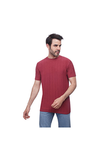 COUP Men Plain T-Shirt With Round Neck And Short Sleeves
