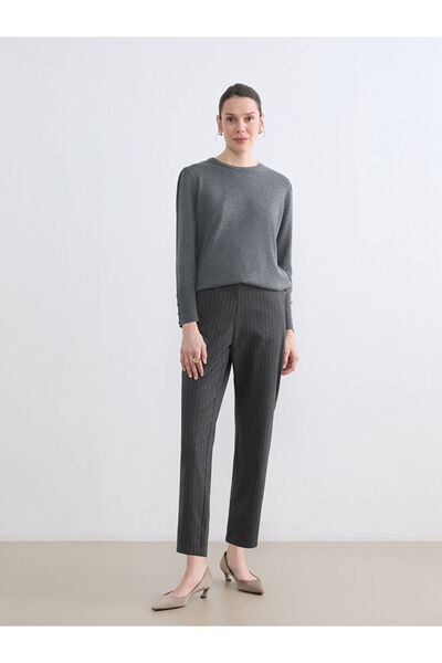 LC Waikiki Sparkling Choices from Shining Store Women's Striped Pants with Wa...