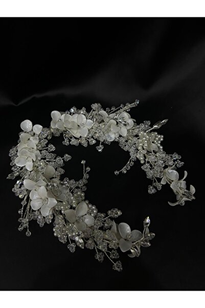 Bridal Luxe Lysandra Model Bridal Hair Accessory Hair Clip