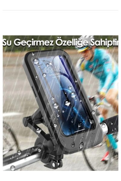 Dmay Motorcycle Bicycle Mobile Phone Holder I Handlebar - Rearview Mirror Mobile Phone Holder Waterproof