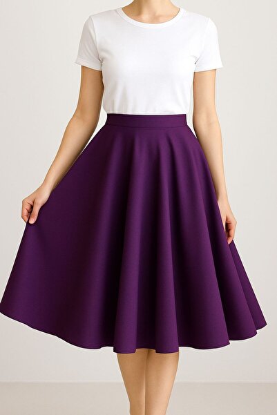 Gümüş Koleksiyon tam kloş etek