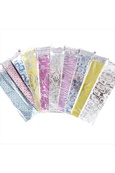 A BİJUTERİ AhEs Shopping 7*35 عبوة هدايا 100 قطعة