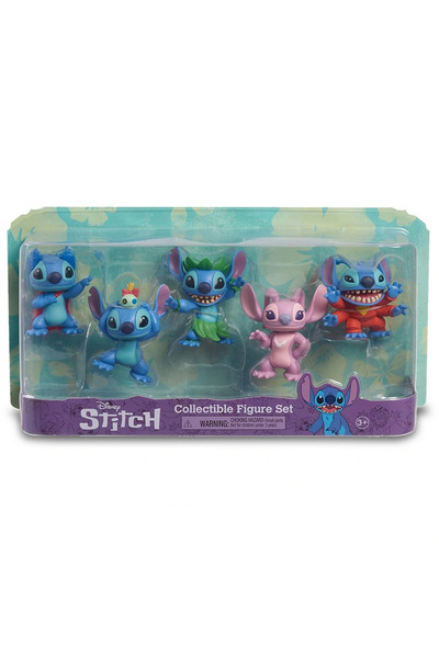 TOYFEST Stitch Cute 5-Piece Figure Set