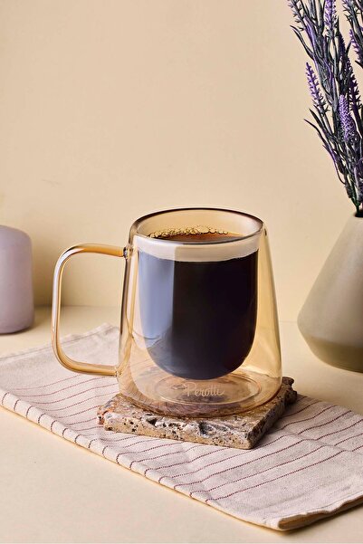 Perotti Cidar Amber Double Wall Mug 250 ml