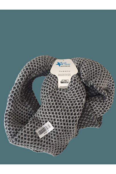 Şüşütown Still Star Kadın Boyunluk - Gri