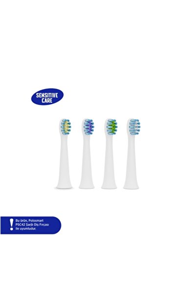 Polosmart Diş Fırçası Yedek Başlığı 4'lü
