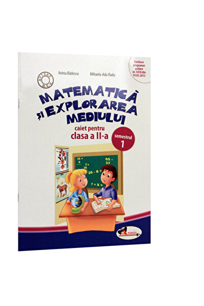 Aramis Matematica Si Explorarea Mediului Clasa 2 Caiet Sem.1 - Anina Badescu