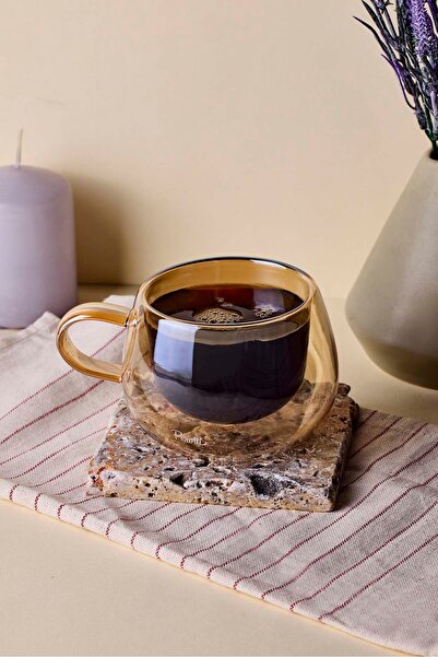 Perotti Cidar Amber Double Wall Mug 150 ml