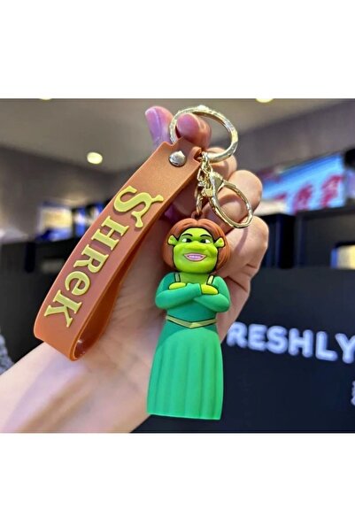 pialbatro Prenses Fiona Shrek Silikon Anahtarlık