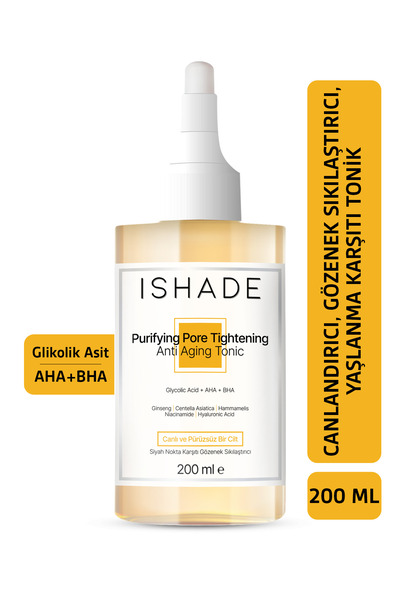 ISHADE Canlandırıcı , Gözenek Sıkılaştırıcı ve Leke Karşıtı Tüm Ciltler İçin ...