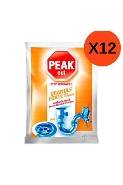 PEAK out 12X - Hot Water Granules, 80 g
