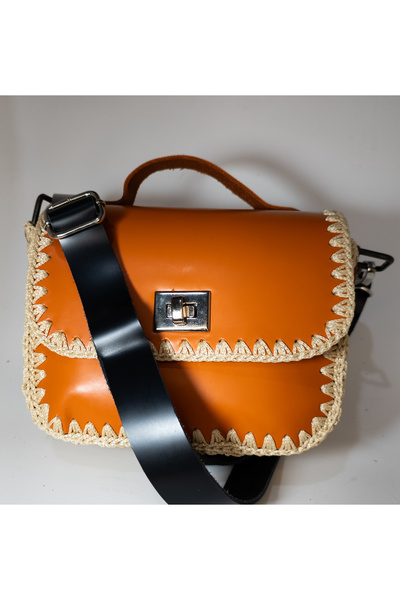 GERMANICIA LEATHER CRAFT Kadın Minimal Çanta [GLC-CNZ] Kadın Deri Çanta, El Y...