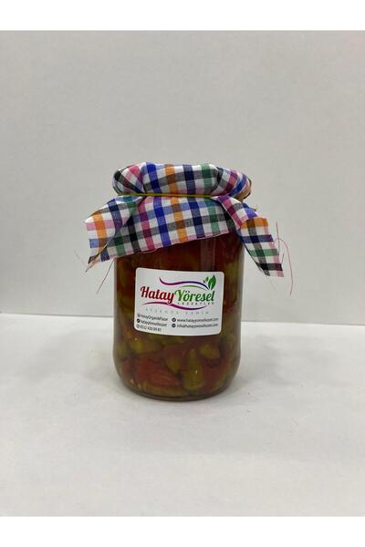 HATAY YORESEL LEZZET Hatay Domatesli Bamya Konservesi 650 Gr