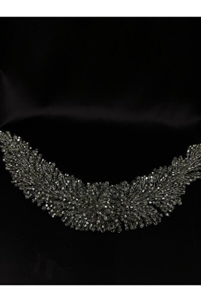 Bridal Luxe Serenya Model Green Bridal Hair Accessory