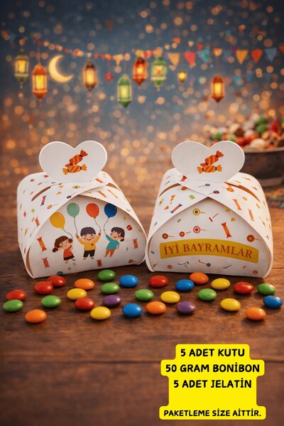 Emtory Home Bonibon | Bayram Hediyesi - Ramazan Bayramı Hediye Şeker - Özel K...