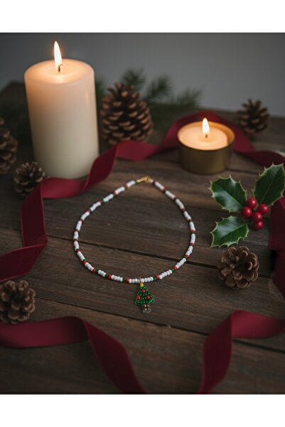 VESPERASTOREE قلادة ذات طابع العام الجديد، قلادة نسائية مصنوعة يدويًا، قلادة ...