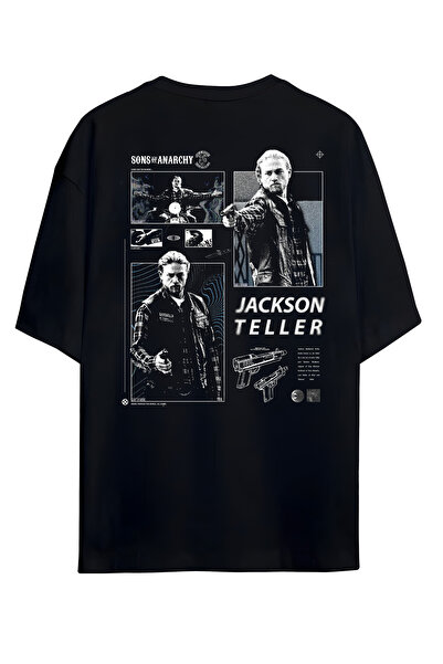 SVART WEAR Sons of Anarchy Jax Teller Designed Unisex Cotton Tshirt