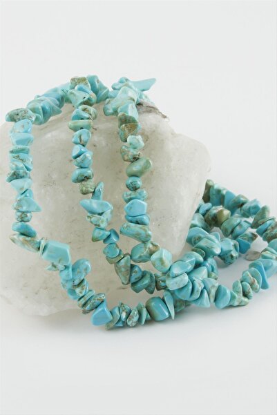 ZERO LAND Hn-Shop Broken Turquoise Natural Stone 240 Pieces-Turquoise