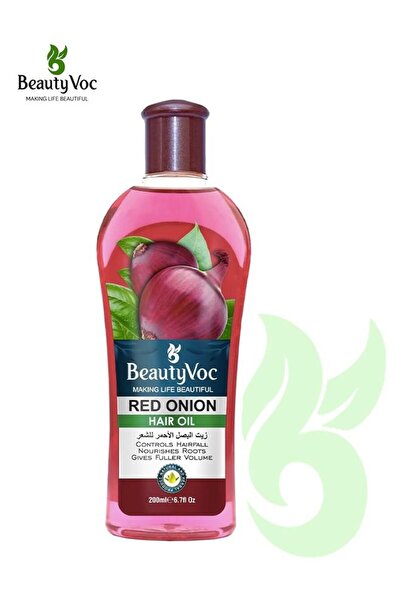 Beauty Voc زيت الشعر بالبصل الأحمر غني بمستخلصات البصل الأحمر لشعر أقوى وأكثر...