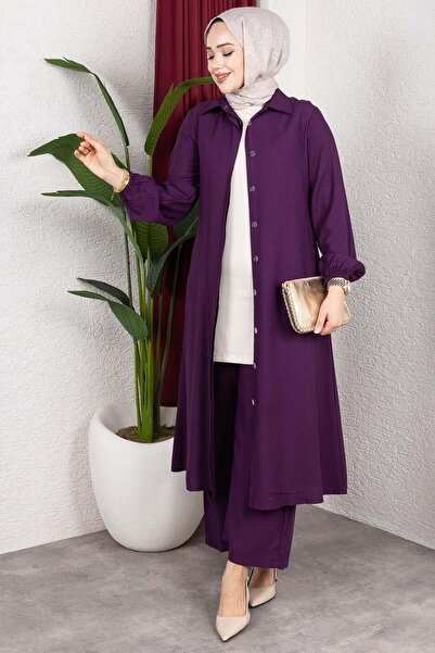 Orchidea بدلة حجاب طويلة