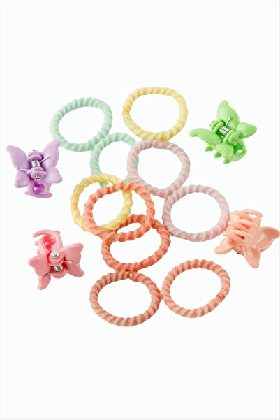 FREEDOM STOREE Agrafă elastică tip fluture 15 bucăți