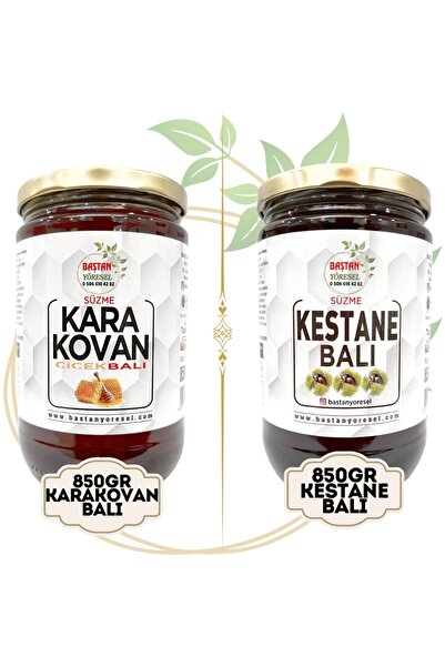 Baştan Yöresel 850GRAM KARAKOVAN BALI VE 850GRAM KESTANE BALI