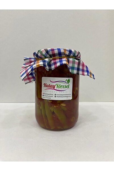 HATAY YORESEL LEZZET Hatay Yeşil fasulye Konserversi 650 Gr
