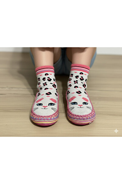 stoks toys Children's Moccasin Socks Booties Slippers - Non-Slip Home & Kindergarten Shoes